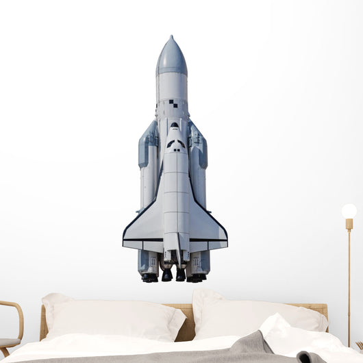 Spaceship Buran in Samara, Russia Wall Decal