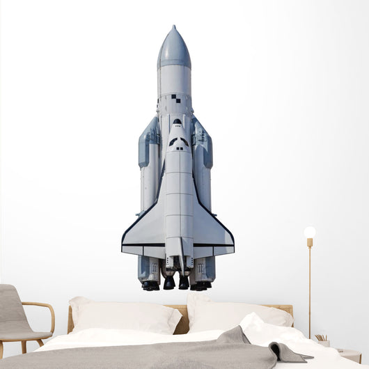 Spaceship Buran in Samara, Russia Wall Decal