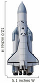 Spaceship Buran in Samara, Russia Wall Decal