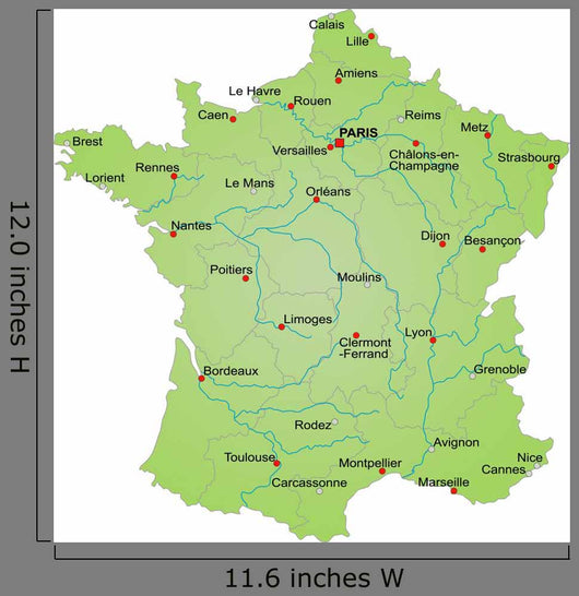 Map France Vector