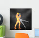 the fire and ice ballet - 02 Wall Mural