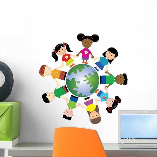 Kids of the World Wall Decal