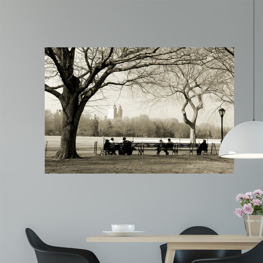 Central Park Wall Decal Design 3