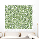 Arabic style pattern Wall Mural