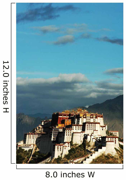 Potala Palace in Lhasa Tibet Wall Mural