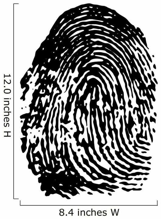 Fingerprint fingerprint Wall Decal