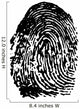 Fingerprint fingerprint Wall Decal