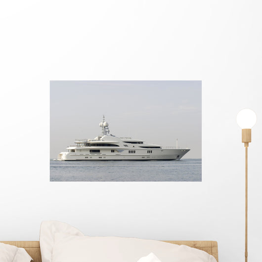 Yacht -million Dollar Toy Wall Mural