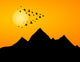 Jamb Cranes Wall Mural