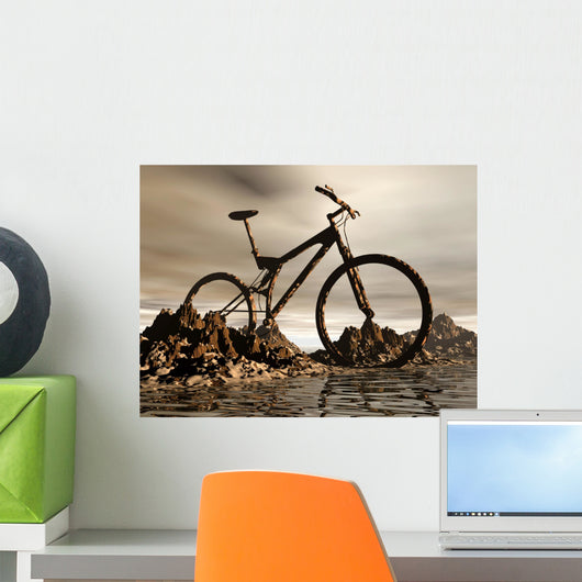 mountain bike Wall Mural