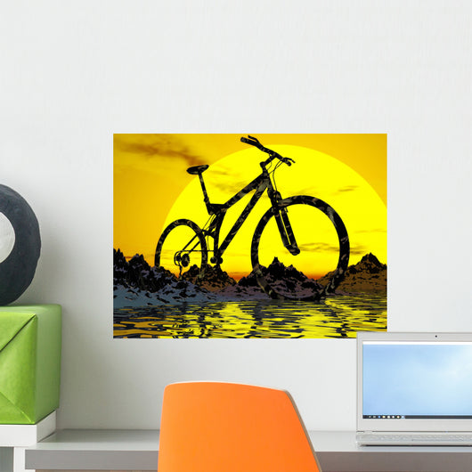 mountain bike Wall Mural