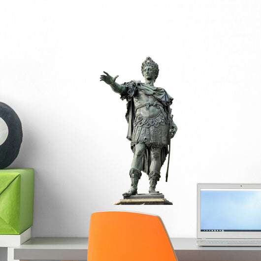 Augsburg Emperor Augustus fountain Wall Decal
