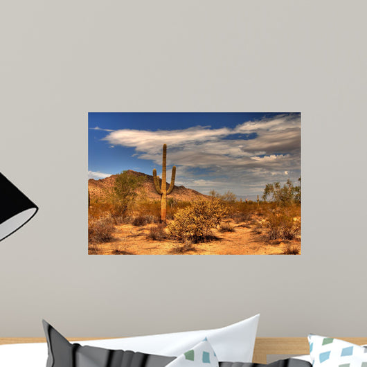 Desert Mountain Wall Decal