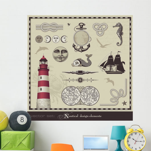 Vector Set Nautical Design