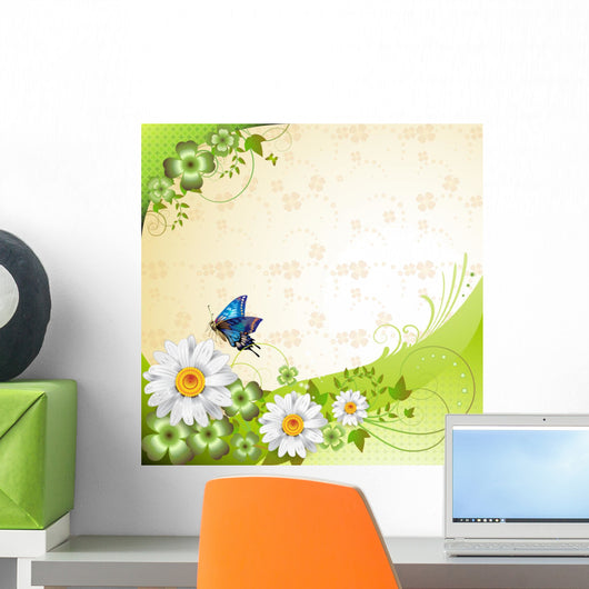 Springtime with Flowers and