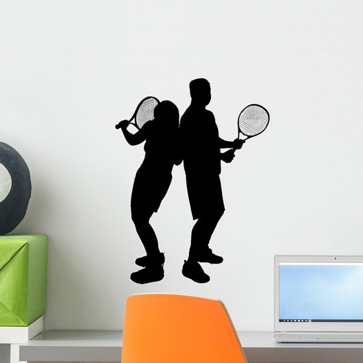 Silhouettes Adult Couple Playing