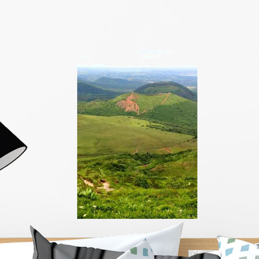 Volcan D'auvergne Wall Decal Design 2