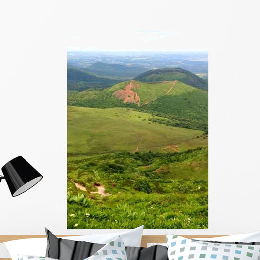 Volcan D'auvergne Wall Decal Design 2