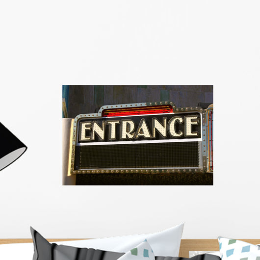 Retro Entrance Marquee