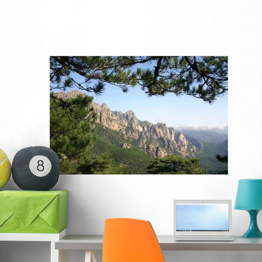 Corse Du Sud Aiguilles Wall Decal