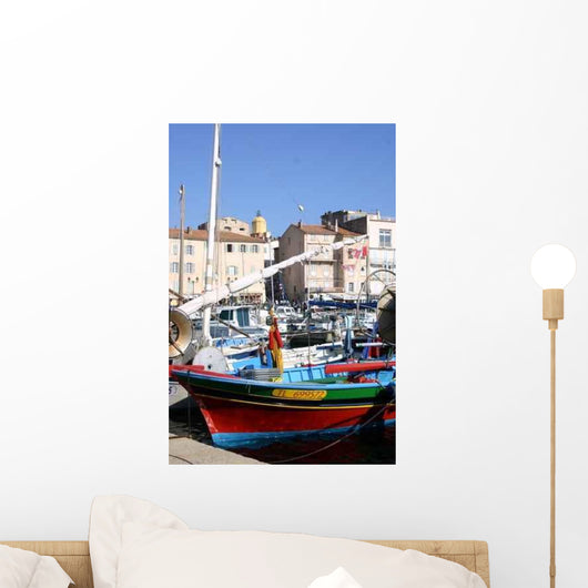 Port St-tropez Var France Wall Decal