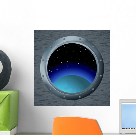 Window with Planet