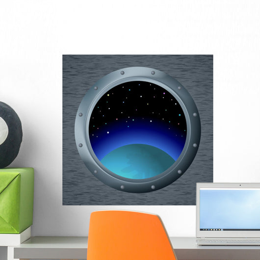Window with Planet