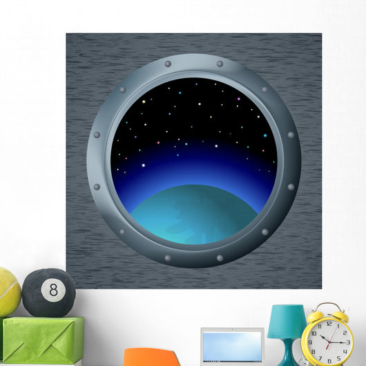 Window with Planet