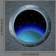 Window with Planet