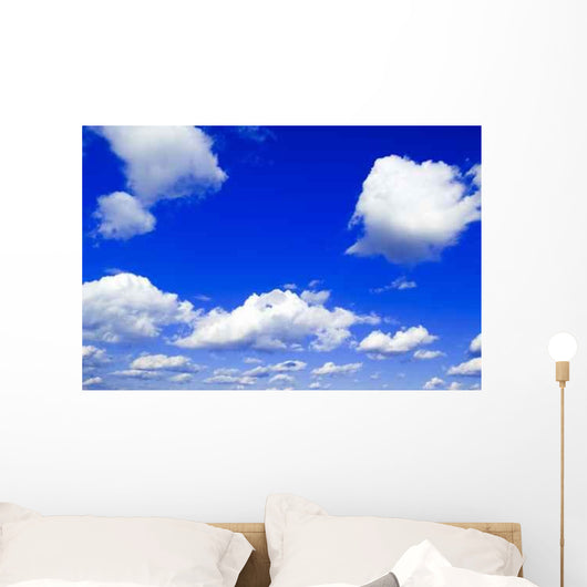 Beautiful Clouds Wall Decal Design 1