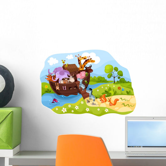 Noahs Ark Wall Decal