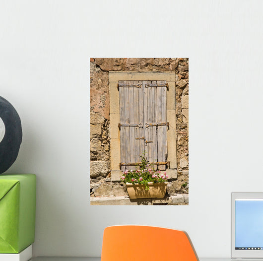 Closed Wooden Window