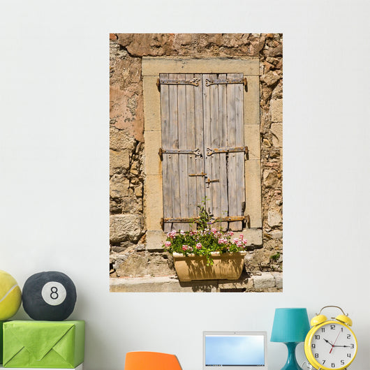 Closed Wooden Window