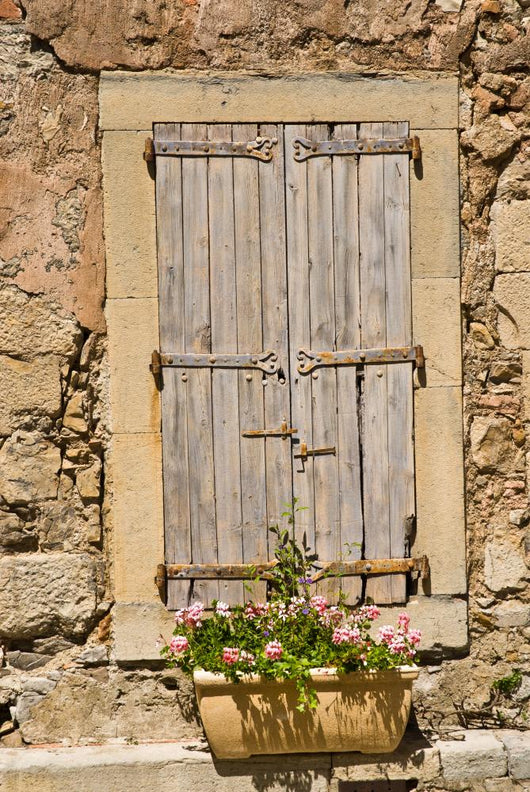 Closed Wooden Window