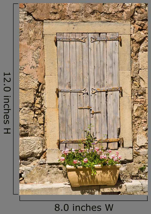 Closed Wooden Window