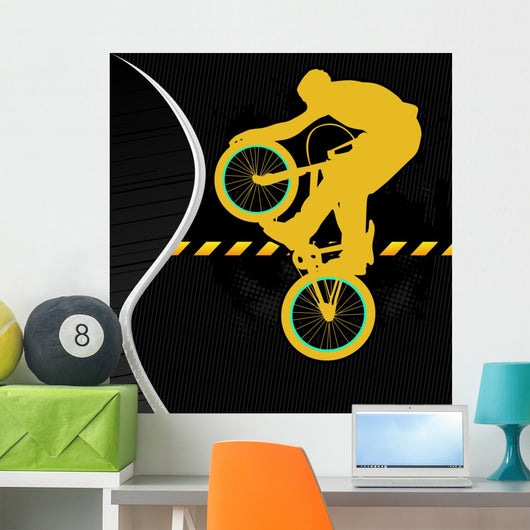 Bmx Cyclist Template Urban