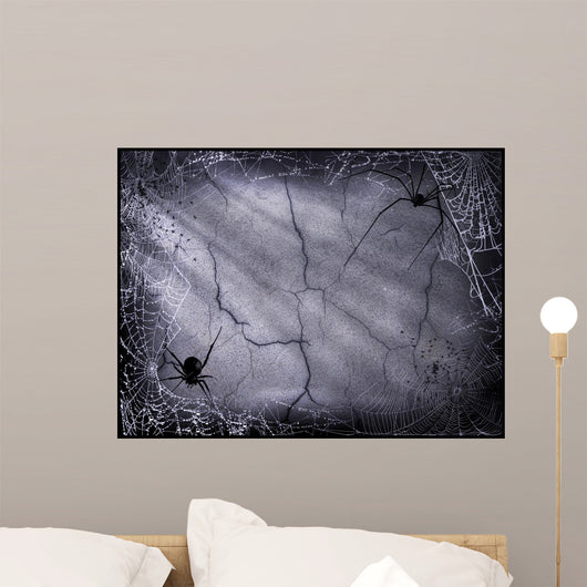 Halloween Dark Brick Wall Decal