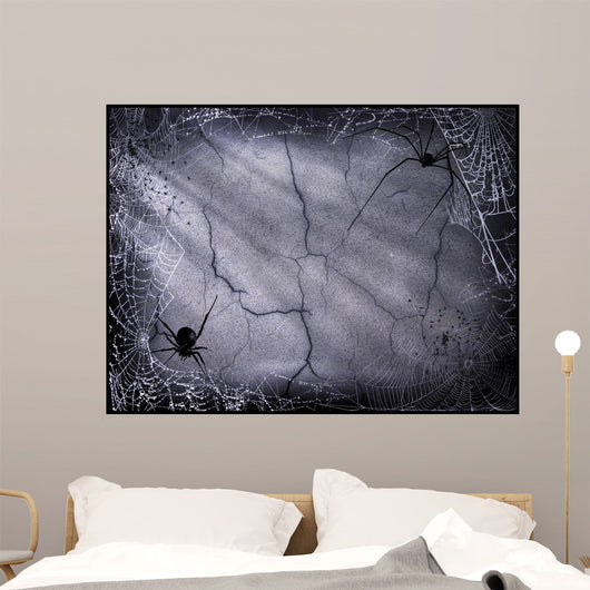 Halloween Dark Brick Wall Decal