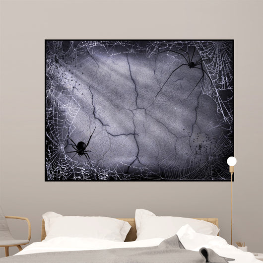 Halloween Dark Brick Wall Decal
