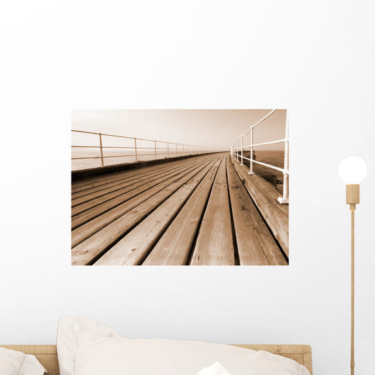 Pier Boardwalk Wall Mural