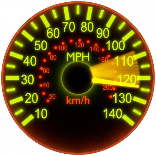 Illustration Speedometer Wall Decal