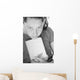 Girl with Bible Wall Mural