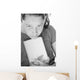 Girl with Bible Wall Mural