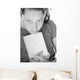 Girl with Bible Wall Mural