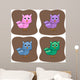 Owls Wall Mural