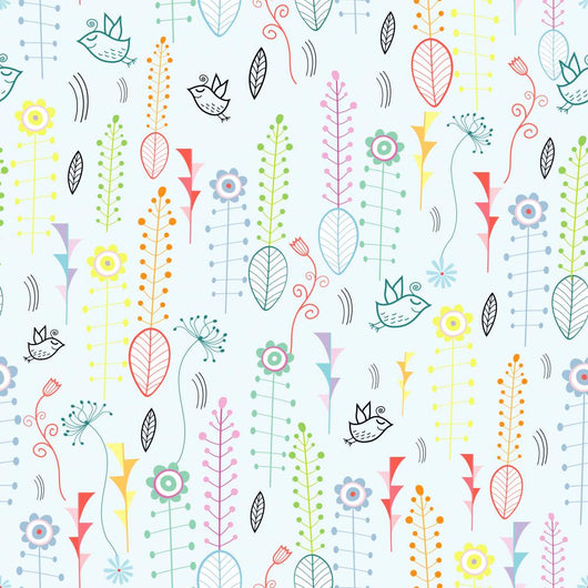 Plant Texture Wall Decal