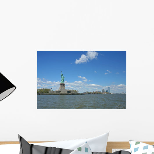 Statue of Liberty and Jersey Shore Wall Mural