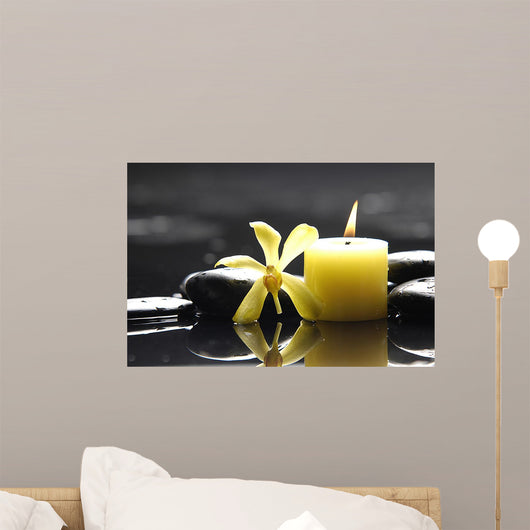 Aromatherapy Candle and Yellow
