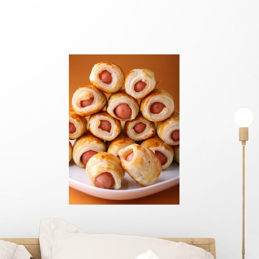 Mini Sausage Rolls Wall Mural