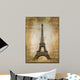 Tour Eiffel, style vintage Wall Mural